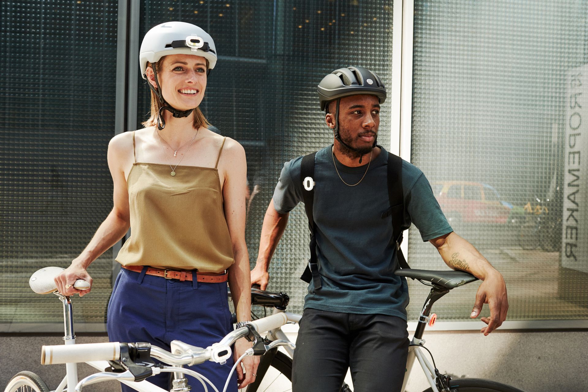 Beryl users in their bikes