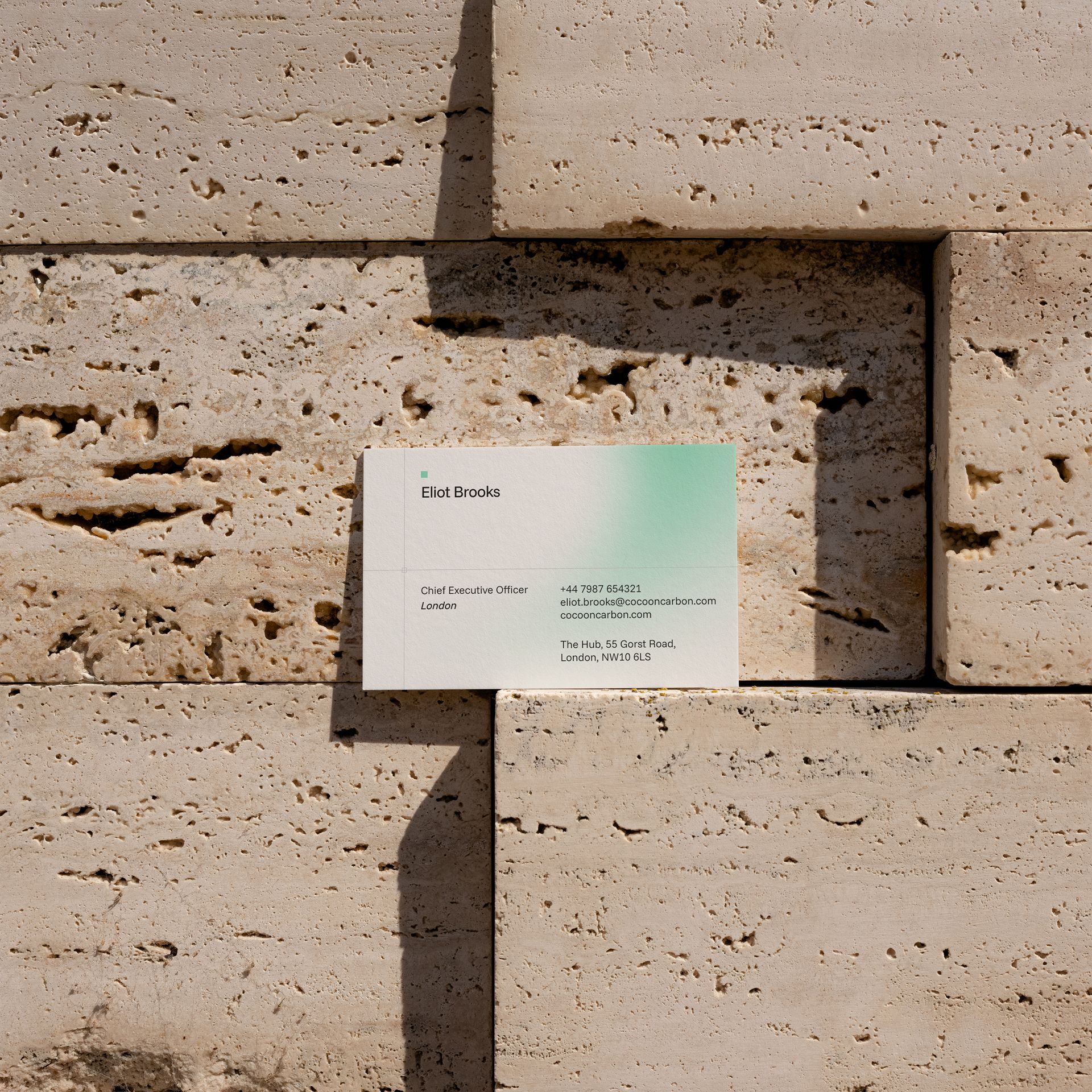 Cocoon Eliot Brooks information card