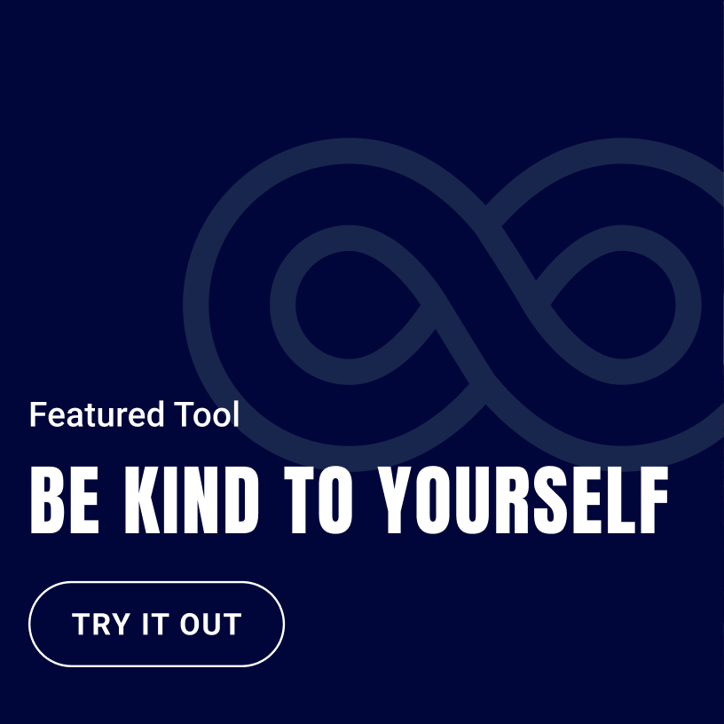 Be kind to yourself with try it out button