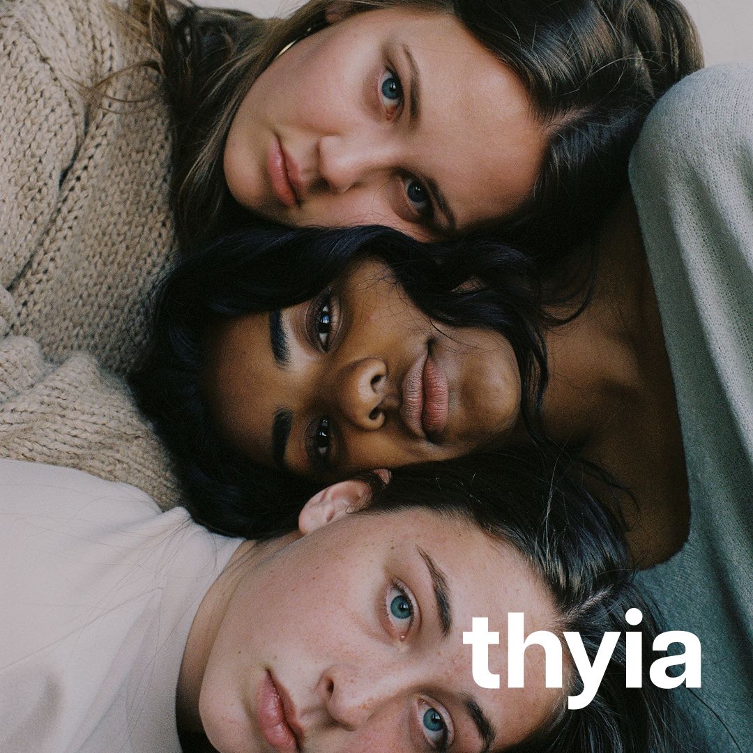 Thyia app screens