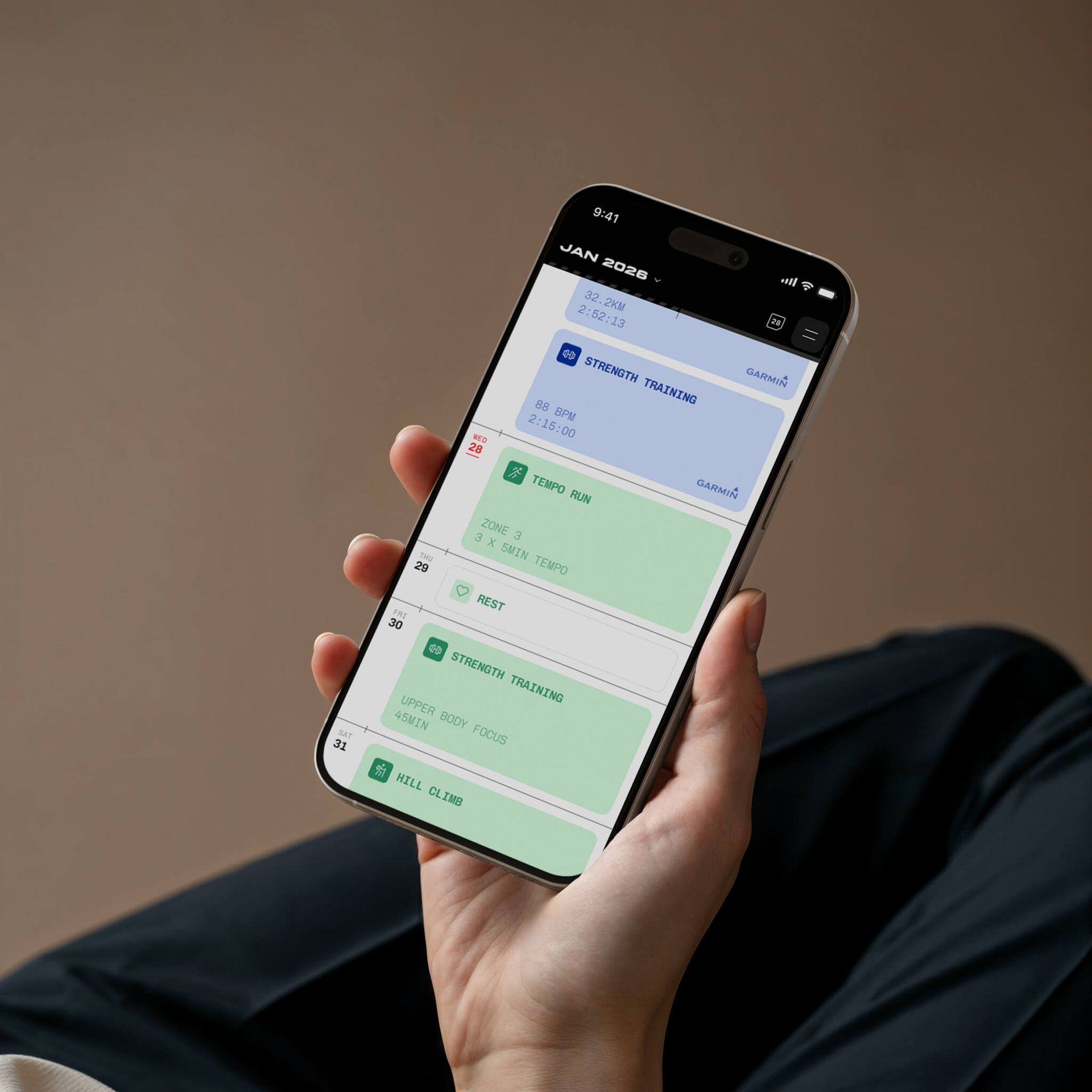 Zepho app in a mobile phone